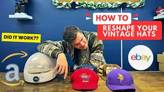 We Paid $180 For This On Amazon To Reshape Our Vintage Hats…
