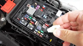 Chevy Malibu, Replace Fuse Front USB Ports