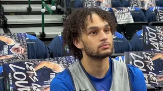 Dallas Mavericks' Dereck Lively II Interview Before Game 3 vs. Minnesota Timberwolves