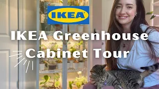 Full Plant Tour of my IKEA Milsbo Greenhouse Cabinet! | Part 3