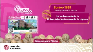 Sorteo Zodiaco No. Conmemorando el 35° Aniversario de la Universidad Autónoma de la Laguna"