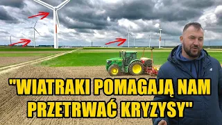 Ma 600 loch i elektrownie wiatrową, sprzedaż energii daje mu stabilizację finansową