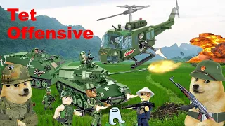 Lego/Cobi Vietnam War Tet Offensive Animation