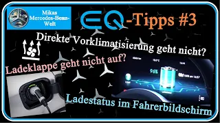 Vorklimatisierung reagiert nicht?! | EQ Tipps #3 | Mikas Mercedes-Benz-Welt