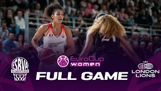 Villeneuve d'Ascq LM v London Lions | Full Basketball Game | EuroCup Women 2022-23