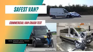 2020 Commercial Van Safety Comparison : Hiace, Sprinter, Craft, Transit, Expert, Ducato