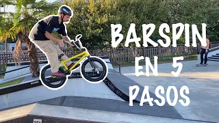 Como Hacer Barspin En BMX