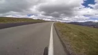 Trail Ridge Road Descent on a Road Bike