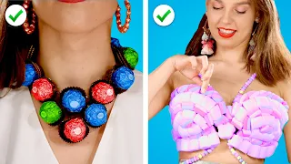 Formas Loucas de Levar Comida Escondido num Desfile de Moda! 12 Ideias DIY por Truques do Panda