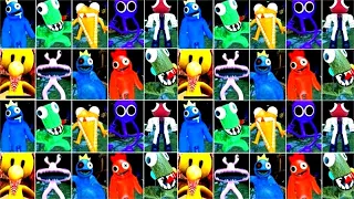 *NEW* MORPHS! Rainbow Friends ALL CHARACTERS / ALL JUMPSCARES / Rainbow Friends #19