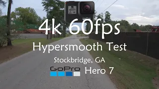 4k@60fps | GoPro Hero 7 Black Test | First Full Video | Hypersmooth