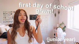 first day of school grwm! (junior year)