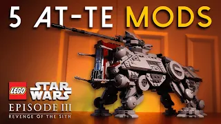 5 EASY Must Do Mods For Your LEGO Star Wars AT-TE!