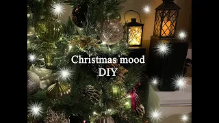 30 11 2022 Christmas mood DIY Переделка елочных шаров за пять минут