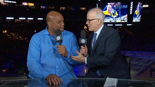 Charles Barkley loves the parity of the NHL Playoffs