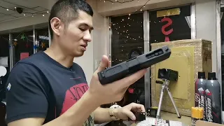 Gen4 WE Glock 18c airsoft gas blowback pistol for Sir Ryan of Pampanga.