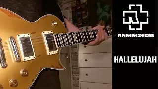 Rammstein - Hallelujah - Guitar Cover (Live at Highfield Festival 2016)
