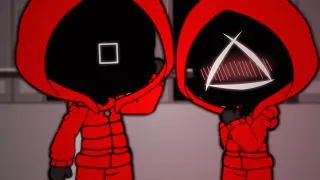 When Square and Triangle is alone | Squid Game x Little Nightmares AU | ft. Mono x Six (description)