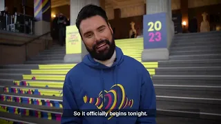 Rylan Clark launches the very first first Eurovision 2023 event in LIVERPOOL!