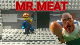 LEGO Mr.meat horror game. Lego stop motion.