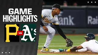 Pirates vs. A's Game Highlights (4/29/24) | MLB Highlights