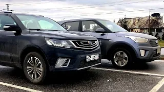 Плюсы и минусы бюджетных паркетников: Hyundai Creta vs Geely Emgrand X7