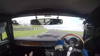 Richard Cotton drives Christian Brewer's Alfa 1750 GTV