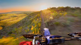 Dream Trail on a YZ250 - RAW POV