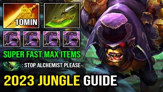 How to Jungle Like a 10K MMR Alchemist in 2023 with 10Min Radiance & 1154 GPM Dota 2