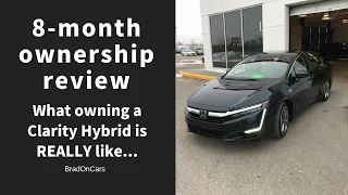 DIY Car Review - 2018 Honda Clarity Hybrid 8 month review