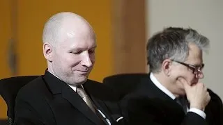 Mass killer Breivik appears in court in human rights case against Norway