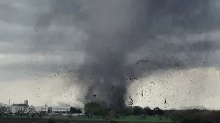 Intense UP CLOSE FOOTAFGE of the 4/26/24 Lincoln Nebraska Tornado