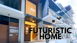 House Tour 140 • This is what a Filipino Smart home looks like!  • Futuristic Townhome for Sale