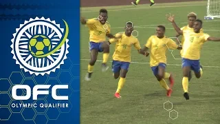 HIGHLIGHTS: New Zealand v Solomon Islands  |  OFC MEN'S OLYMPIC QUALIFIER 2019