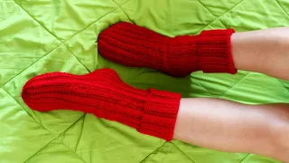 Crochet Tube Socks - Long socks made Easy