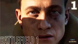 Battlefield 1 [Storm of Steel - Over the Top] Gameplay Walkthrough [Full Game] No Commentary Part 1