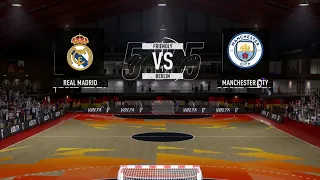 Real Madrid vs Manchester City | 5V5 | FUTSAL | Volta Football | Berlin |  FIFA 22 | PS4 | HD