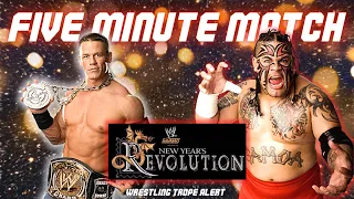 John Cena VS Umaga - New Year's Revolution 2007