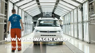 New Volkswagen Caddy Production Line | VW Plant in Poland | Volkswagen Factory Tour