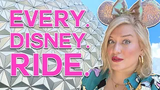 EVERY Disney World Ride In ONE DAY: EPCOT | Ride & Rank Challenge