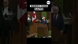 Joe Biden Applauds China Instead Of Canada In Latest Gaffe, Video Is Viral Now #shorts