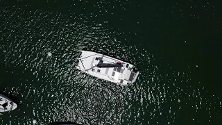 Boat tour of our new catamaran. Gemini 105mc.