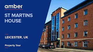 Property Tour | St Martins House | Student Accommodation in Leicester | UK | amber