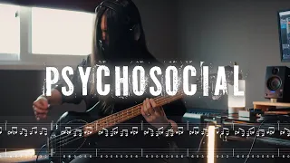 Slipknot - Psychosocial | Bass Cover with Play-Along Tabs