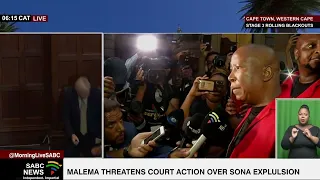 SONA 2023 | Malema threatens court action over SONA expulsion