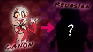 HAZBIN HOTEL REDESIGNS! || Cursed Chaos ||