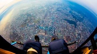 Film 360 z wysokości 2500 metrów nad Warszawą | POLAND ON AIR | Maciej Margas & Aleksandra Łogusz