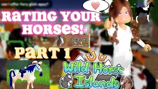 Rating *RANDOM HORSES* At the TRADING HUB ✨ - Wild Horse Islands