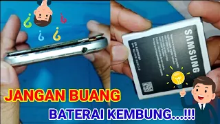 Cara memperbaiki baterai hp KEMBUNG