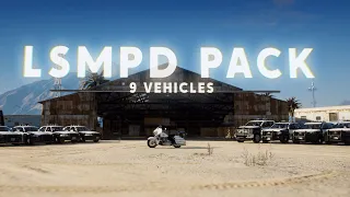 *NEW* Los Santos Metropolitan PD PACK | GTA5 Vehicle Model Showcase